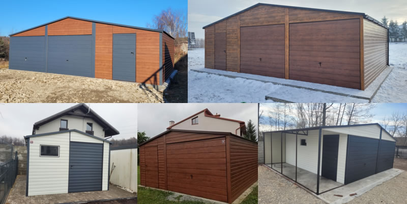 Produkcja garaży blaszanych
