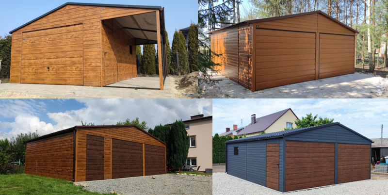 Produkcja garaży blaszanych